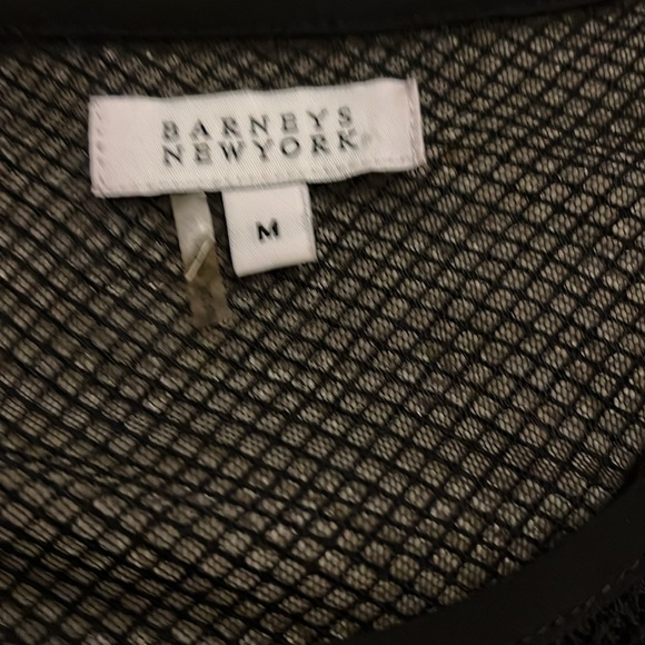 Barney’s New York medium black mesh top tank - Picture 5 of 6